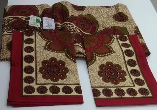 BEDSHEET JAIPUR PRINTED 90X108 2 PILLOW COVER